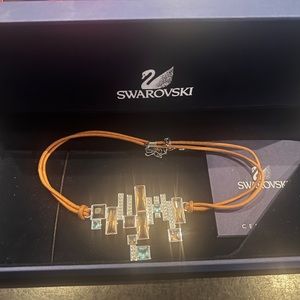 BNWT Swarovski Art Deco Necklace